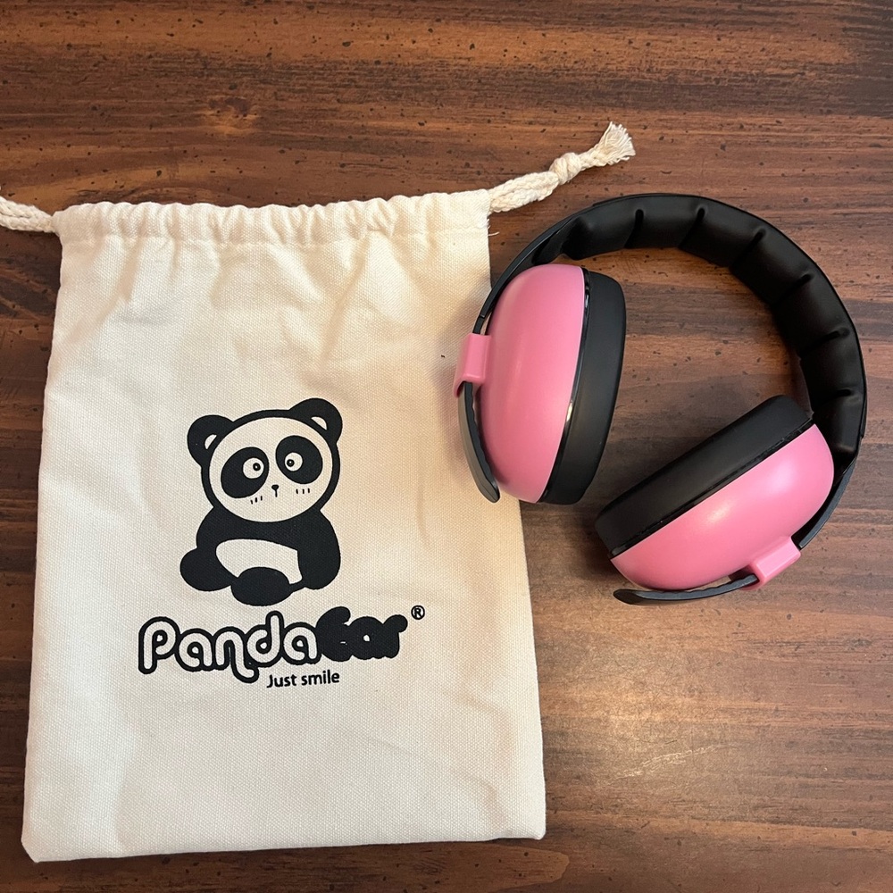 Pink Kids Noise-Cancelling Headphones